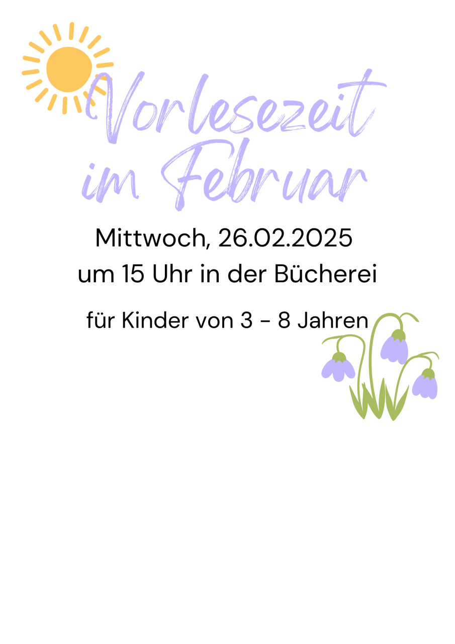 Vorlesezeit in der Bibliothek