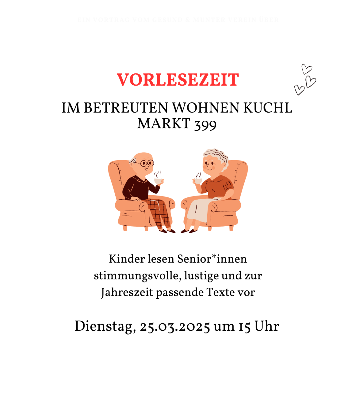Senioren Vorlesen