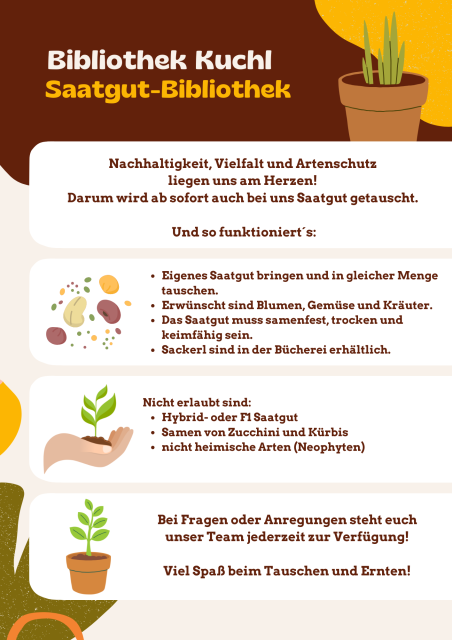 Flyer Saatgut